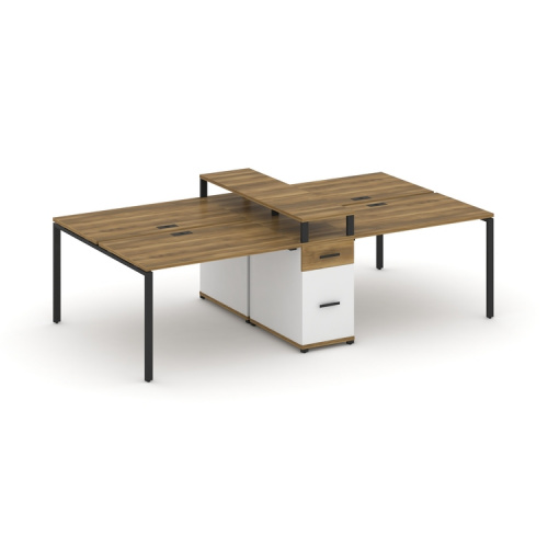 Бенч-система на 4 места с 1 опорной тумбой Concept CN.DRS-438 фото 7 Бенч-система на 4 места с 1 опорной тумбой Concept CN.DRS-438 фото 7