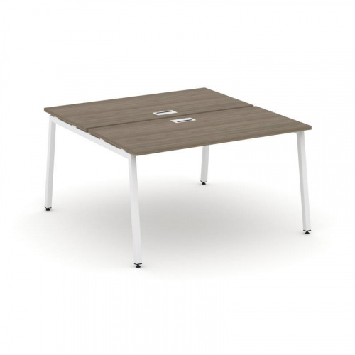 Style Project Рабочая станция 2-х сторон. SN-4A.DRS-022 Акация Лорка/Металл Белый 1180*1632*750 фото 18