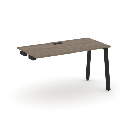 Style Project Стол-приставка к опор. элем. SN-5A.OPRS-023 Дуб Наварра/Металл Белый 1380*800*750 фото 3 Style Project Стол-приставка к опор. элем. SN-5A.OPRS-023 Дуб Наварра/Металл Белый 1380*800*750 фото 3