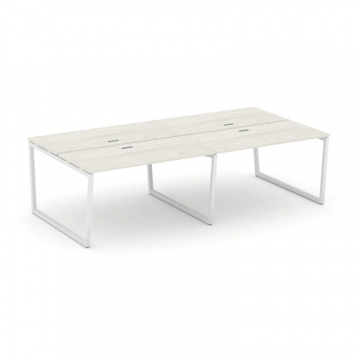 Style Project Рабочая станция 2-х сторон. SN-4T2.DRS-054 Акация Лорка/Металл Антрацит/Заглушка Пласт фото 12