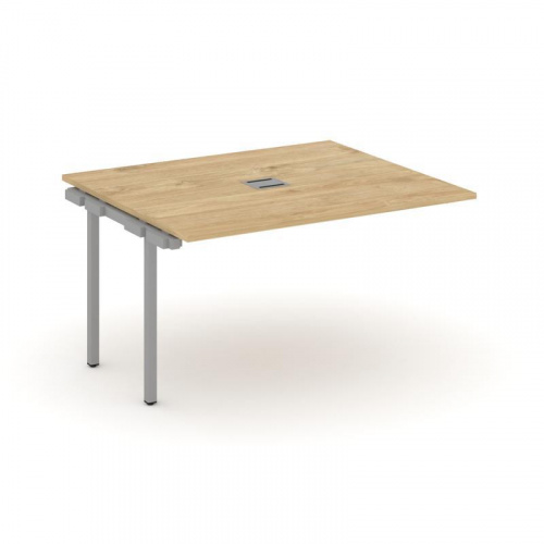 Style Project Проходной наб. элем. перег. стола SN-4P.NSPRG-032 Белый/Металл Антрацит 1180*1180*750 фото 3