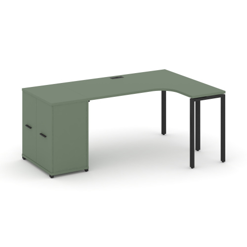 Стол эргономичный с опорным распашным шкафом Concept CN.SA-210(R) Стол эргономичный с опорным распашным шкафом Concept CN.SA-210(R)