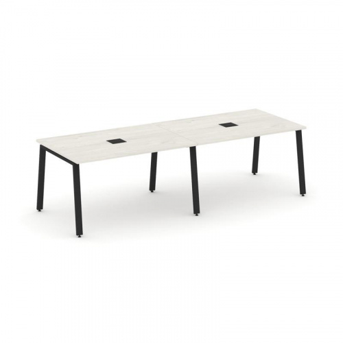 Style Project Стол переговорный SN-6A.SPRG-013 Дуб Наварра/Металл Антрацит 2760*980*750 фото 8 Style Project Стол переговорный SN-6A.SPRG-013 Дуб Наварра/Металл Антрацит 2760*980*750 фото 8