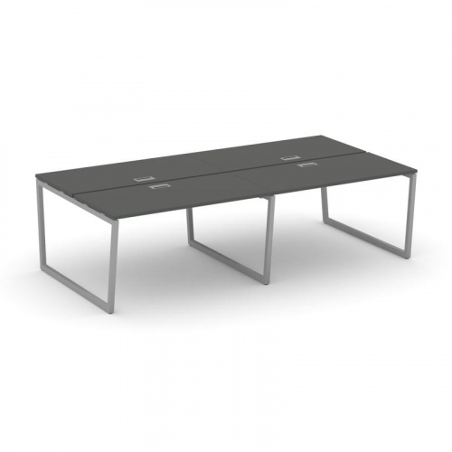 Style Project Рабочая станция 2-х сторон. SN-4T2.DRS-054 Акация Лорка/Металл Антрацит/Заглушка Пласт фото 17