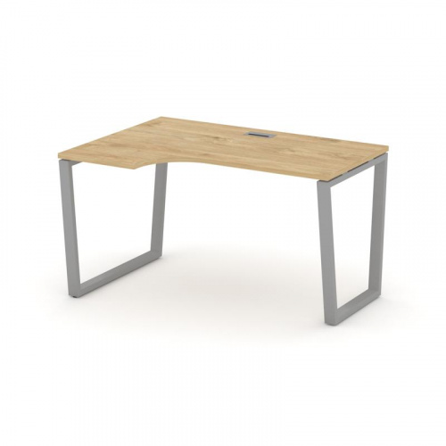 Style Project Стол рабочий эргоном. SN-6T2.SPA-001(L) Акация Лорка/Металл Антрацит/Заглушка Пластик фото 2