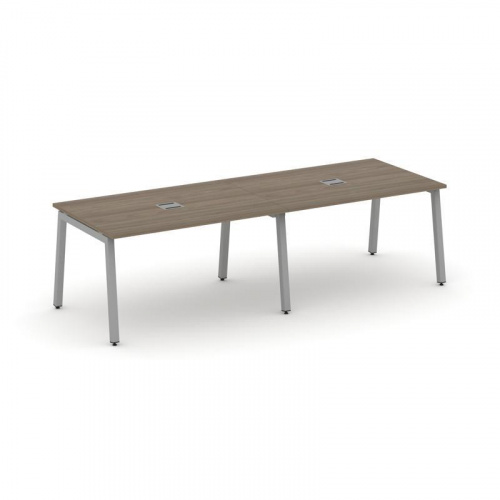 Style Project Стол переговорный SN-5A.SPRG-014 Акация Лорка/Металл Белый 3160*980*750 фото 14