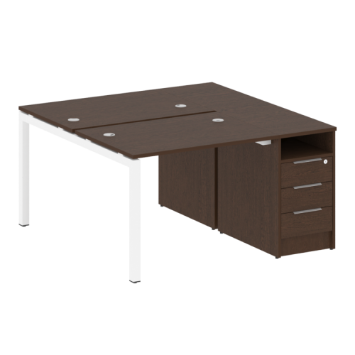 Бенч-система с тумбой на П-обр. м/к Metal System Quattro 50БП.РС-СТП-2.1 фото 6 Бенч-система с тумбой на П-обр. м/к Metal System Quattro 50БП.РС-СТП-2.1 фото 6