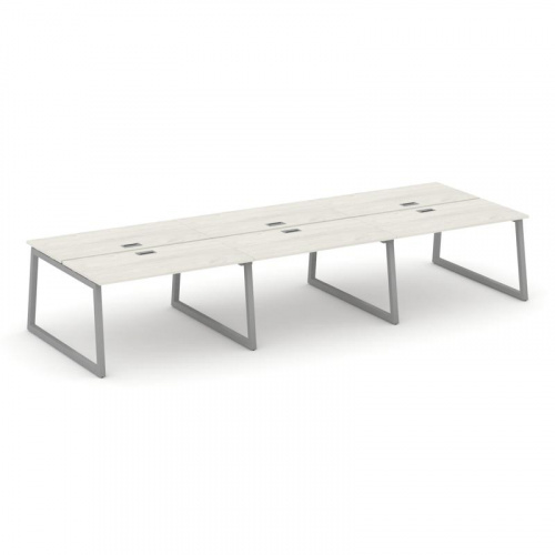 Style Project Рабочая станция 2-х сторон. SN-5T1.DRS-082 Акация Лорка/Металл Антрацит/Заглушка Пласт фото 11