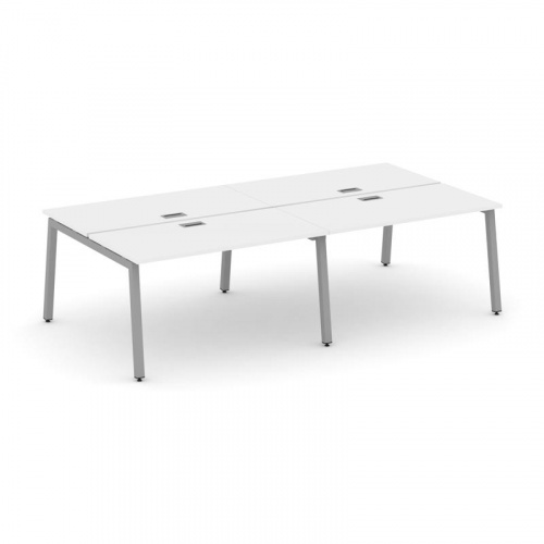 Style Project Рабочая станция 2-х сторон. SN-5A.DRS-051 Тиквуд Светлый/Металл Белый 1960*1632*750 фото 14