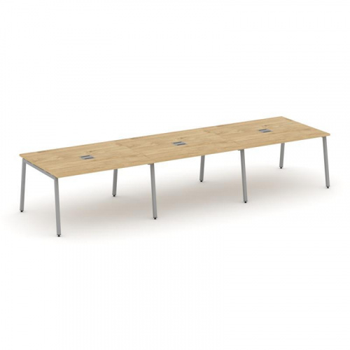 Style Project Стол переговорный SN-4A.SPRG-054 Белый/Металл Антрацит 4740*1180*750