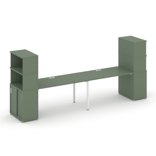 Бенч-система с опорным шкафом-купе Concept CN.ORS-241 Бенч-система с опорным шкафом-купе Concept CN.ORS-241