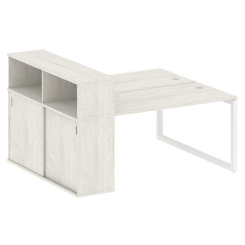 Бенч-система с шкафом-купе на О-обр. м/к Metal System Quattro 50БО.РС-СШК-2.3 фото 9