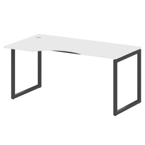 Стол криволинейный левый на О-обр. м/к Metal System Quattro 40БО.СА-1 (L) фото 7