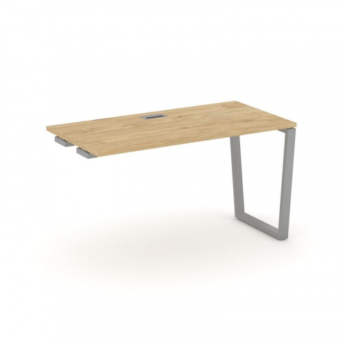 Style Project Стол-приставка к опор. элем. SN-6T2.OPRS-003 Акация Лорка/Металл Антрацит/Заглушка Пла фото 2