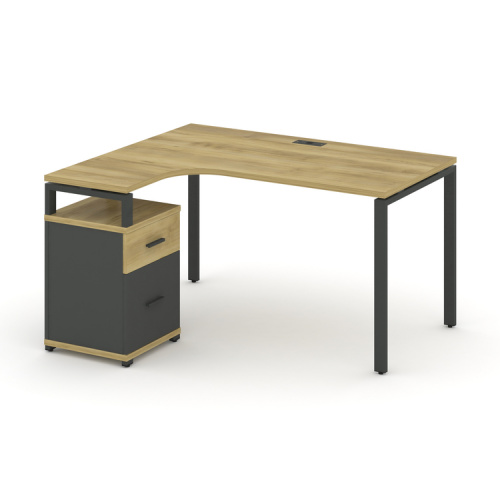 Стол эргономичный с опорной тумбой Concept CN.SA-306(L) Стол эргономичный с опорной тумбой Concept CN.SA-306(L)