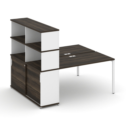 Бенч-система с опорным шкафом-купе с надставкой Concept CN.DRS-243 фото 10