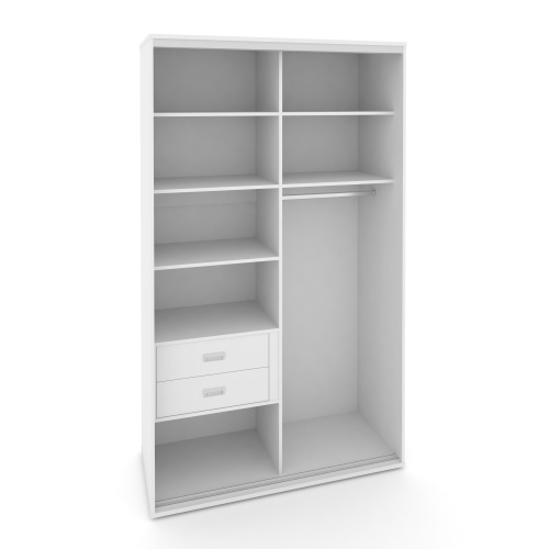 Корпус 2-х секционного шкафа высокого L=1200мм Maris SH.K2-2.1 K6 фото 2