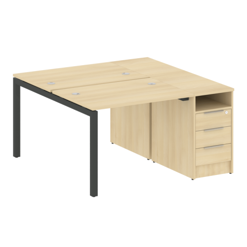 Бенч-система с тумбой на П-обр. м/к Metal System Quattro 50БП.РС-СТП-2.1 фото 10 Бенч-система с тумбой на П-обр. м/к Metal System Quattro 50БП.РС-СТП-2.1 фото 10