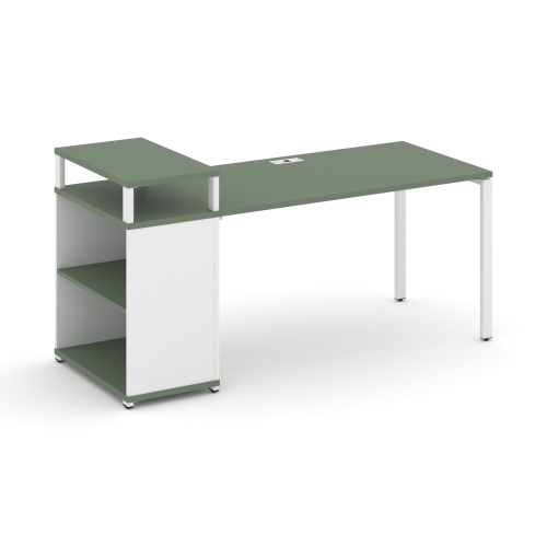 Стол офисный с опорным стеллажом Concept CN.SP-207