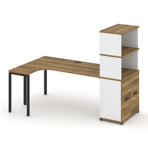 Стол эргономичный с опорным распашным шкафом Concept CN.SA-216(L) Стол эргономичный с опорным распашным шкафом Concept CN.SA-216(L)