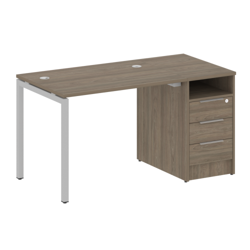 Бенч-система с тумбой на П-обр. м/к Metal System Quattro 40БП.РС-СТП-1.1 Бенч-система с тумбой на П-обр. м/к Metal System Quattro 40БП.РС-СТП-1.1