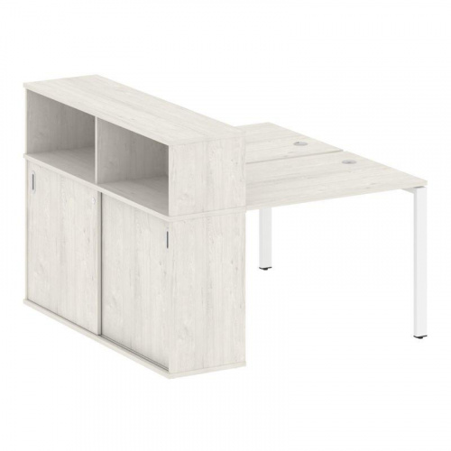 Бенч-система с шкафом-купе на П-обр. м/к Metal System БП.РС-СШК-2.1 фото 12