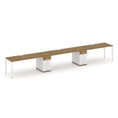 Бенч-система на 3 места с 2 опорными тумбами Concept CN.ORS-436 фото 8 Бенч-система на 3 места с 2 опорными тумбами Concept CN.ORS-436 фото 8