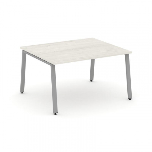 Style Project Стол переговорный SN-6A.SPRG-032.3 Тиквуд Светлый/Металл Белый 1180*1180*750 фото 3