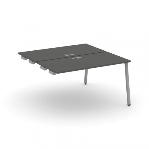 Style Project Стол-приставка к опор. элем. SN-4A.DPRS-013 Дуб Наварра/Металл Антрацит 1380*1432*750