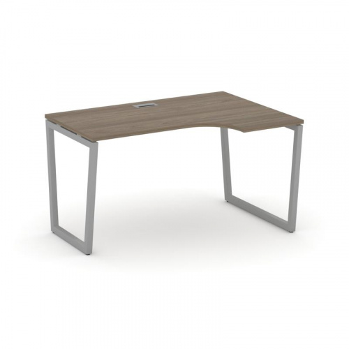 Style Project Стол рабочий эргоном. SN-4T2.SPA-011(R) Акация Лорка/Металл Антрацит/Заглушка Пластик фото 13