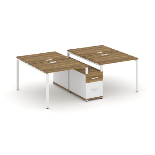 Бенч-система на 4 места с опорной тумбой Concept CN.DRS-313 фото 8