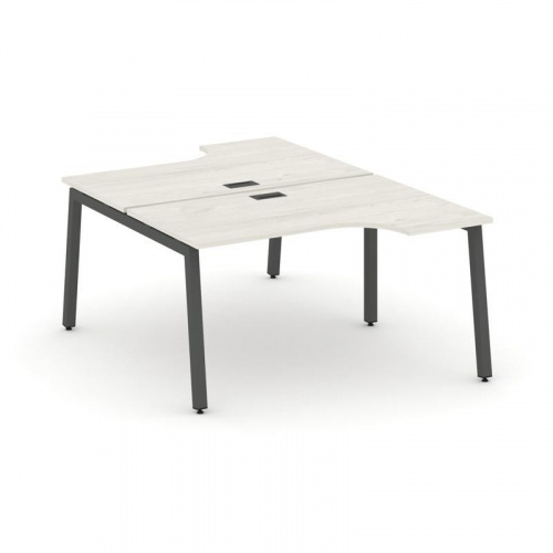 Style Project Рабочая станция эргоном. SN-5A.DRPA-012 Дуб Наварра/Металл Антрацит 1580*1432/1992*750 фото 28