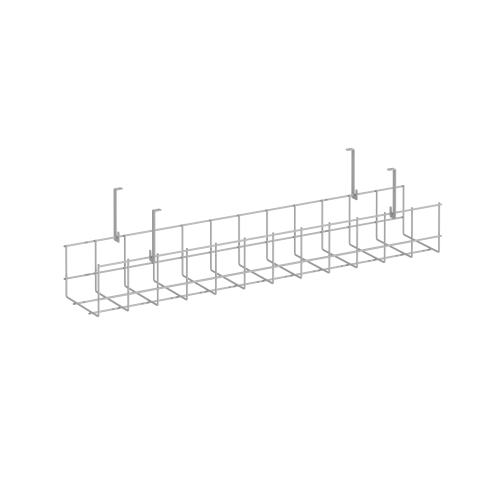 Кабель-канал сетчатый узкий KK-S-60U Металл Белый 605*131*154 фото 2 Кабель-канал сетчатый узкий KK-S-60U Металл Белый 605*131*154 фото 2