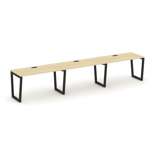 Style Project Рабочая станция 1 сторон. SN-5T2.ORS-051 Акация Лорка/Металл Антрацит/Заглушка Пластик фото 6