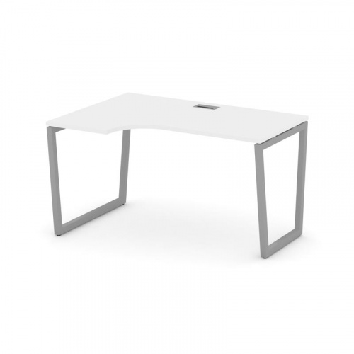 Style Project Стол рабочий эргоном. SN-4T2.SPA-001(L) Акация Лорка/Металл Антрацит/Заглушка Пластик фото 15