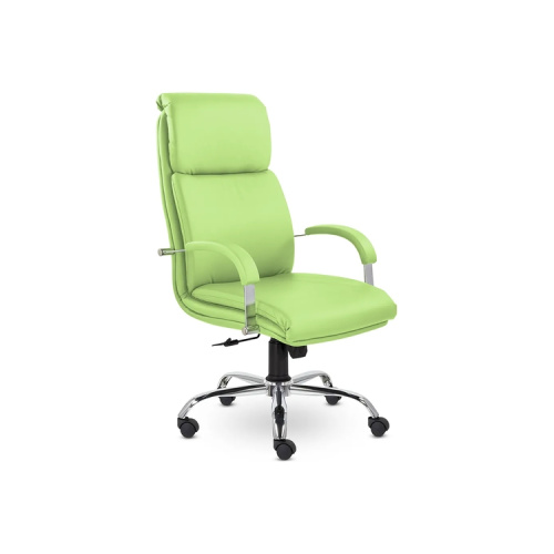 Кресло руководителя Надир (Хром) (Экокожа) фото 8