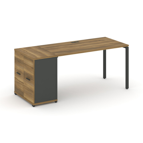 Стол офисный с опорным распашным шкафом Concept CN.SP-220 Стол офисный с опорным распашным шкафом Concept CN.SP-220