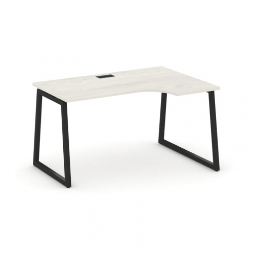 Style Project Стол рабочий эргоном. SN-4T1.SPA-012(R) Акация Лорка/Металл Антрацит/Заглушка Пластик фото 8 Style Project Стол рабочий эргоном. SN-4T1.SPA-012(R) Акация Лорка/Металл Антрацит/Заглушка Пластик фото 8