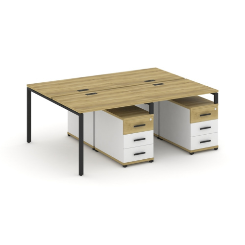 Бенч-система на 4 места с 2 опорными тумбами Concept CN.DRS-317 фото 6 Бенч-система на 4 места с 2 опорными тумбами Concept CN.DRS-317 фото 6