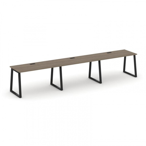 Style Project Рабочая станция 1 сторон. SN-6T1.ORS-043 Акация Лорка/Металл Антрацит/Заглушка Пластик фото 4