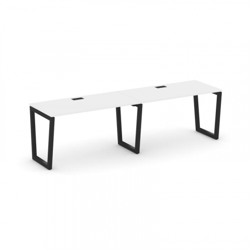 Style Project Рабочая станция 1 сторон. SN-5T2.ORS-021 Акация Лорка/Металл Антрацит/Заглушка Пластик фото 7