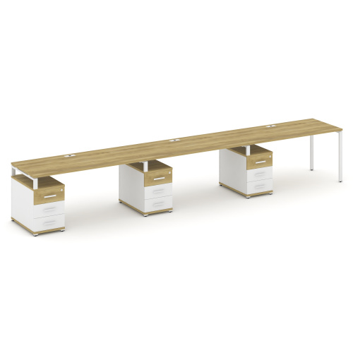 Бенч-система на 3 места с 3 опорными тумбами Concept CN.ORS-344 фото 11