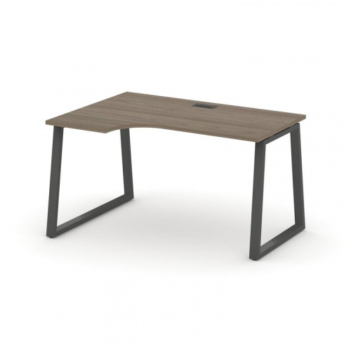 Style Project Стол рабочий эргоном. SN-6T1.SPA-022(L) Акация Лорка/Металл Антрацит/Заглушка Пластик фото 25