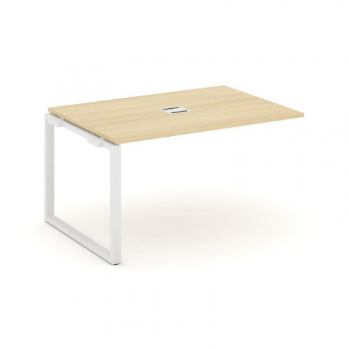 Style Project Проходной наб. элем. перег. стола SN-6O.NSPRG-001 Тиквуд Светлый/Металл Белый 980*980* фото 25