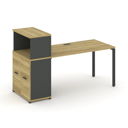 Стол офисный с опорным распашным шкафом Concept CN.SP-227 фото 4