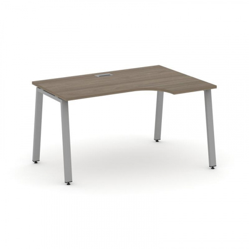 Style Project Стол рабочий эргоном. SN-6A.SPA-001(R) Вяз Благородный/Металл Антрацит 1380*600/980*75 фото 8 Style Project Стол рабочий эргоном. SN-6A.SPA-001(R) Вяз Благородный/Металл Антрацит 1380*600/980*75 фото 8