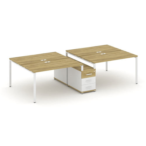 Бенч-система на 4 места с опорной тумбой Concept CN.DRS-311 фото 11 Бенч-система на 4 места с опорной тумбой Concept CN.DRS-311 фото 11