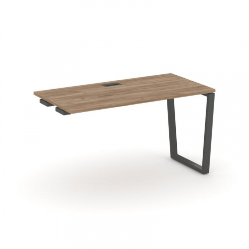 Style Project Стол-приставка к опор. элем. SN-6T2.OPRS-003 Акация Лорка/Металл Антрацит/Заглушка Пла фото 23