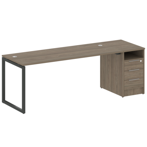 Бенч-система с тумбой на О-обр. м/к Metal System Quattro 40БО.РС-СТП-1.5