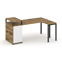 Стол эргономичный с опорным распашным шкафом Concept CN.SA-211(R)